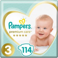 Zdjęcia - Pielucha Pampers Premium Care 3 / 114 pcs 