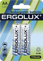 Фото - Акумулятор / батарейка Ergolux 2xAA 2700 mAh 