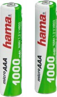 Акумулятор / батарейка Hama 2xAAA 1000 mAh 