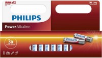 Zdjęcia - Bateria / akumulator Philips Power Alkaline  12xAAA
