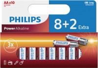 Фото - Акумулятор / батарейка Philips Power Alkaline  10xAA