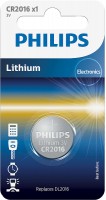 Акумулятор / батарейка Philips 1xCR2016 