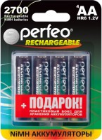 Фото - Акумулятор / батарейка Perfeo  4xAA 2700 mAh