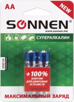 Фото - Акумулятор / батарейка SONNEN Super Alkaline  2xAA