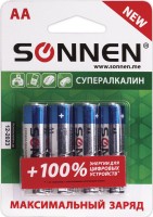 Фото - Акумулятор / батарейка SONNEN Super Alkaline  4xAA