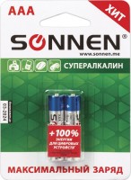 Фото - Акумулятор / батарейка SONNEN Super Alkaline  2xAAA