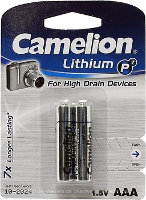 Фото - Акумулятор / батарейка Camelion Lithium  2xAAA