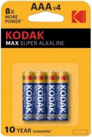 Фото - Акумулятор / батарейка Kodak  4xAAA Max