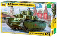 Фото - Збірна модель Zvezda Soviet Heavy Tank T-35 (1:35) 