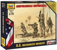 Фото - Збірна модель Zvezda U.S. Mechanized Infantry (1:72) 