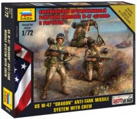 Zdjęcia - Model do sklejania (modelarstwo) Zvezda U.S. M-47 Dragon Anti-Tank Missile System with Crew (1:72) 