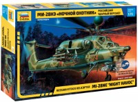 Фото - Збірна модель Zvezda Attack Helicopter MI-28NE Night Havoc (1:72) 