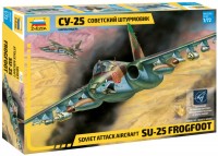 Фото - Збірна модель Zvezda Soviet Attack Aircraft SU-25 Frogfoot (1:72) 