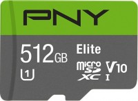Фото - Карта пам'яті PNY Elite microSDXC CL 10 90MB/s 512 ГБ