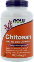 Spalacz tłuszczu Now Chitosan 500 mg 120 szt.