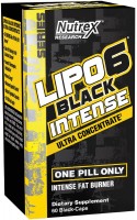 Zdjęcia - Spalacz tłuszczu Nutrex Lipo-6 Black Intense Ultra Concentrate 60 cap 60 szt.