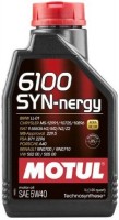 Фото - Моторне мастило Motul 6100 Syn-Nergy 5W-40 1 л