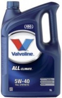 Моторне мастило Valvoline All-Climate 5W-40 5 л