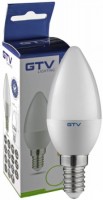 Zdjęcia - Żarówka GTV LED C37 8W 3000K E14 