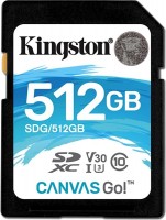 Zdjęcia - Karta pamięci Kingston SD Canvas Go! 512 GB