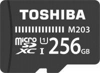 Zdjęcia - Karta pamięci Toshiba M203 microSD UHS-I U1 256 GB