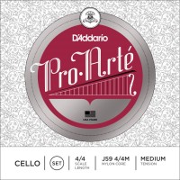 Струни DAddario Pro-Arte Cello String Set 4/4 Medium 