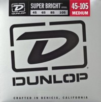Struny Dunlop Super Bright Steel Bass 45-105 