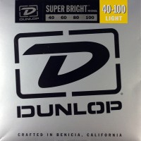 Zdjęcia - Struny Dunlop Super Bright Nickel Wound Bass 40-100 