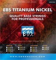 Фото - Струни EBS Titanium Nickel 5-String 45-125 