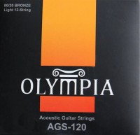 Фото - Струни Olympia 80/20 Bronze 12-String 10-47 