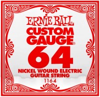 Фото - Струни Ernie Ball Single Nickel Wound 64 