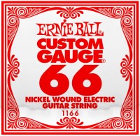 Фото - Струни Ernie Ball Single Nickel Wound 66 