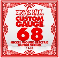 Фото - Струни Ernie Ball Single Nickel Wound 68 