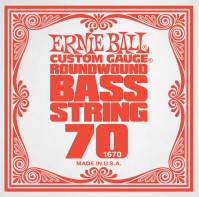 Фото - Струни Ernie Ball Single Nickel Wound Bass 70 