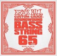 Фото - Струни Ernie Ball Single Nickel Wound Bass 65 