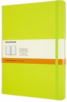 Zdjęcia - Notatnik Moleskine Ruled Notebook Extra Large Lime 