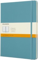 Zdjęcia - Notatnik Moleskine Ruled Notebook Extra Large Turquoise 
