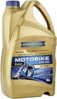 Фото - Моторне мастило Ravenol Motobike 4-T Ester 5W-40 4 л