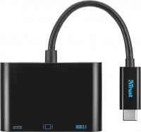 Кардридер / USB-хаб Trust USB-C Multiport Adapter 