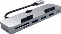 Zdjęcia - Czytnik kart pamięci / hub USB Satechi Aluminum Type-C Clamp Hub Pro 