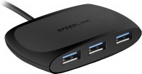 Фото - Кардридер / USB-хаб Speed-Link Snappy USB Hub 4 Port Passive 