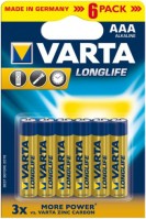 Акумулятор / батарейка Varta Longlife  6xAAA