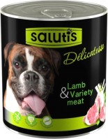 Zdjęcia - Karm dla psów Salutis Delicatesse Lamb/Variety Meat 0.36 kg 