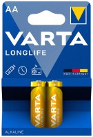 Фото - Акумулятор / батарейка Varta Longlife  2xAA