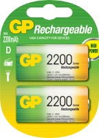 Фото - Акумулятор / батарейка GP Rechargeable 2xD 2200 mAh 