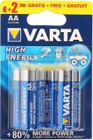 Zdjęcia - Bateria / akumulator Varta High Energy  6xAA