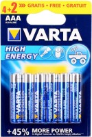 Zdjęcia - Bateria / akumulator Varta High Energy  6xAAA