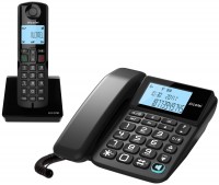 Zdjęcia - Telefon stacjonarny bezprzewodowy Alcatel S250 Combo 