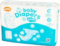 Zdjęcia - Pielucha Honest Goods Diapers Junior Plus 6 / 34 pcs 