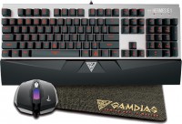 Zdjęcia - Klawiatura Gamdias Hermes E1  Brown Switch